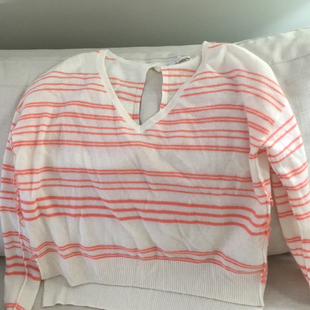 Charli distressed‎ cashmere sweater. NWOT .